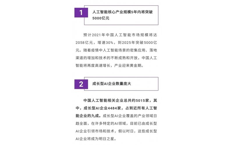 數量龐大！中國成長型AI企業研究報告